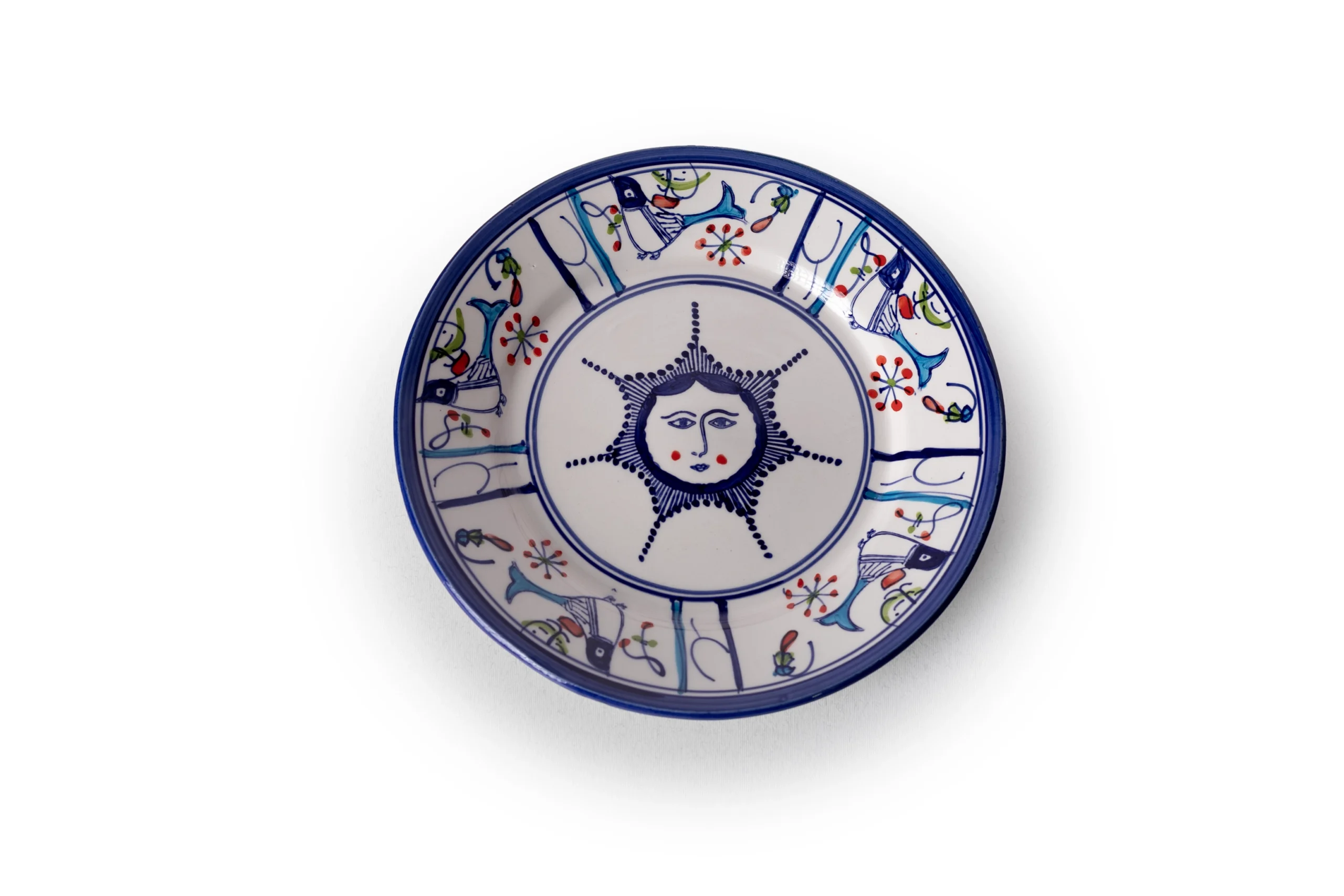 بشقاب برنج خوری مرغک و خورشیدی