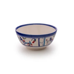 کاسه آبگوشت خوری گل و مرغ