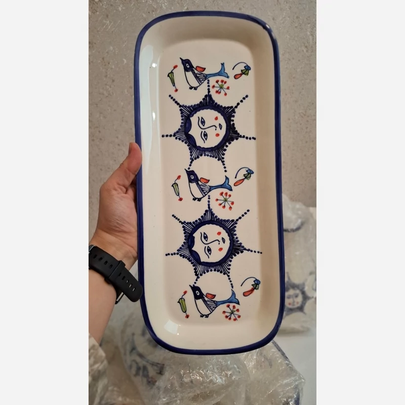 دیس مستطیل مرغک و خورشیدی - Image 2