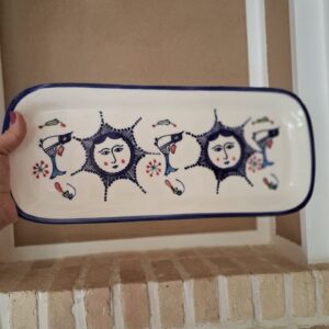 دیس مستطیل مرغک و خورشیدی