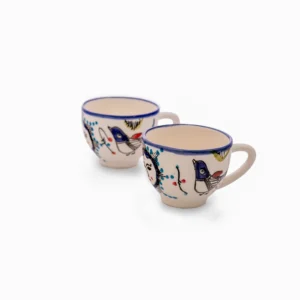 فنجان مرغک و خورشید سایز 1(لاته خوری)