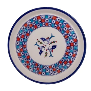 سینی گرد لبه دار سنتی